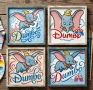 4 бр Слон слонче слончео Дъмбо Dumbo стенсил шаблон спрей за торта украса сладки Scrapbooking, снимка 4
