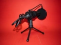 Sandberg Condenser USB Microphone 126-09 Кондензаторен Студиен Микрофон Стрийм Гейминг PC, снимка 6