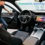 Безжичен CarPlay адаптер за iPhone - Преобразуване от кабелен в безжичен, Plug & Play, снимка 3