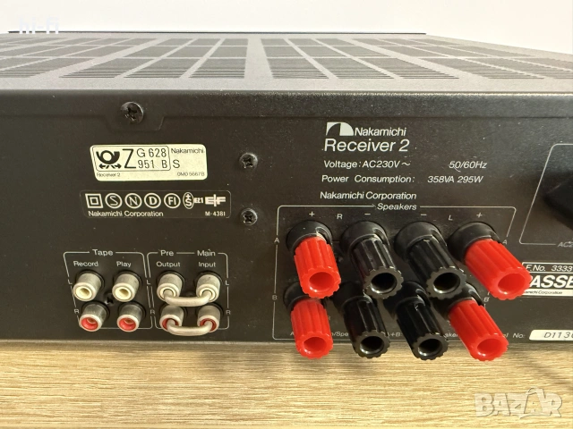 Nakamichi Receiver 2, снимка 11 - Ресийвъри, усилватели, смесителни пултове - 55136869