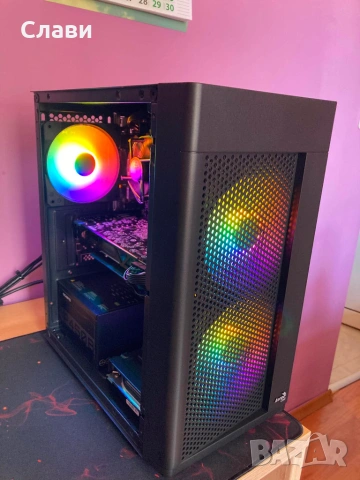 Геймърски компютър Intel Core I5, AMD Radeon R9, 16GB RAM, SSD, HDD, Windows 11 Pro, снимка 6 - Геймърски - 55241061