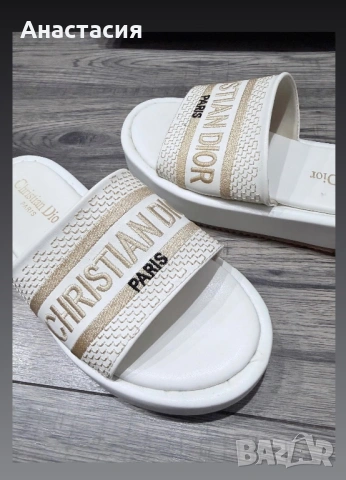 Christian Dior чехли, снимка 2 - Чехли - 54558667