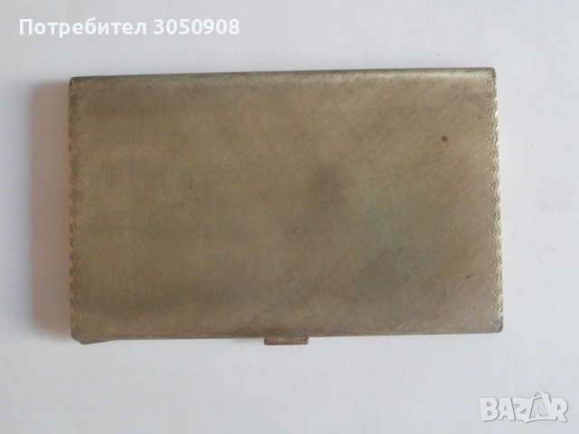 Сребърна Табакера 168.3 г в мек калъф, снимка 6 - Антикварни и старинни предмети - 54408057