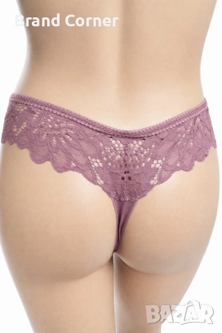 Hunkemöller дантелено долнище XL в розово-лилав нюанс, снимка 4 - Бельо - 54533231