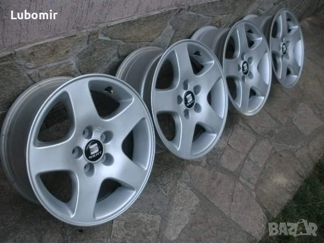 15 цола 5 х 100 мм 4 бр лети джанти - VW,Audi,Seat,Skoda..., снимка 2 - Гуми и джанти - 54544446