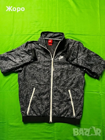 NIKE WINDBREAKER JACKET (BLACK CAMO)