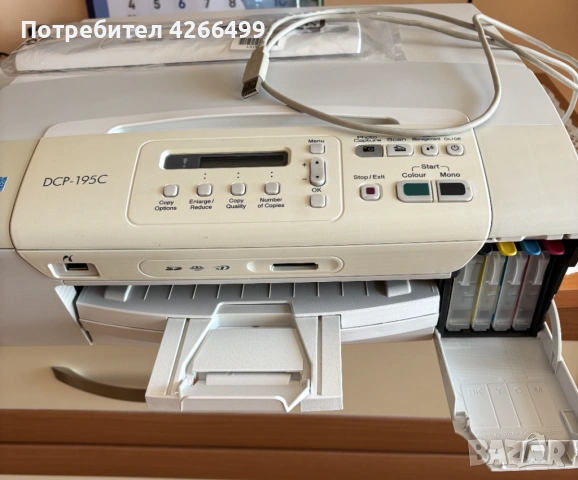 Многофункционален мастиленоструен принтер Brother, снимка 4 - Принтери, копири, скенери - 54676530