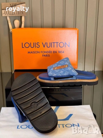 Louis Vuitton Нови Дамски Чехли Луи Витон Различни Цветове , снимка 6 - Чехли - 54620755