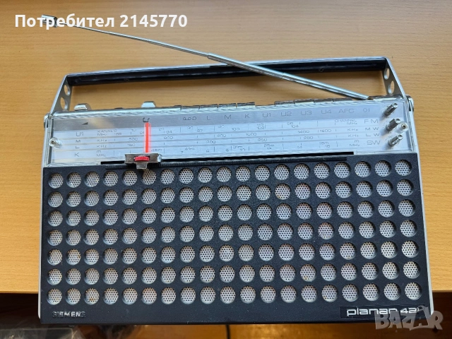 Радио Siemens Planar 421, снимка 2 - Радиокасетофони, транзистори - 55043070