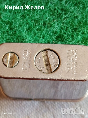 Винтидж колекционерска запалка Ronson Whirlwind бензинова перфектно състояние 51794, снимка 8 - Колекции - 54075453