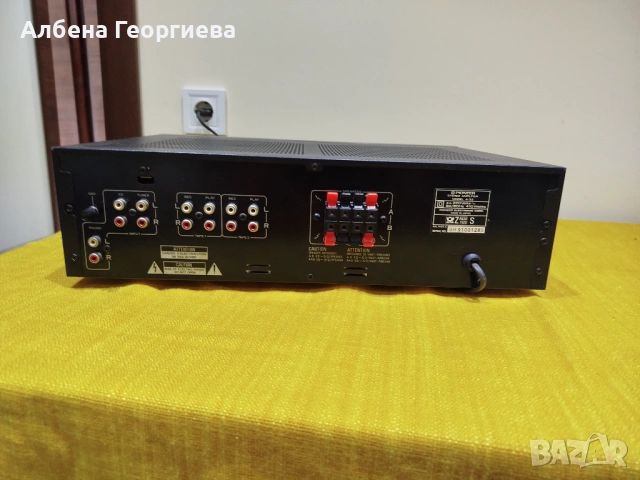 Усилвател PIONEER A-33 -410 W - JAPAN, снимка 7 - Ресийвъри, усилватели, смесителни пултове - 54632741