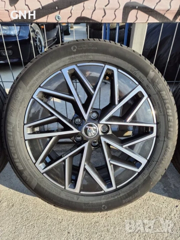 Джанти Borbet 17 цола , 5х112 , 7j ,et46 , 205/55/17 Skoda Vw Audi, снимка 3 - Гуми и джанти - 54484837