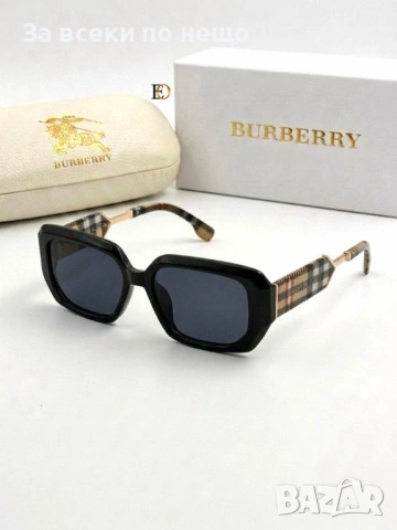 Burberry Слънчеви Очила С UV400 Защита Бърбъри С ПОДАРЪК🎁Калъф И Кутия-Различни Цветове Код SK1508, снимка 6 - Слънчеви и диоптрични очила - 54492029
