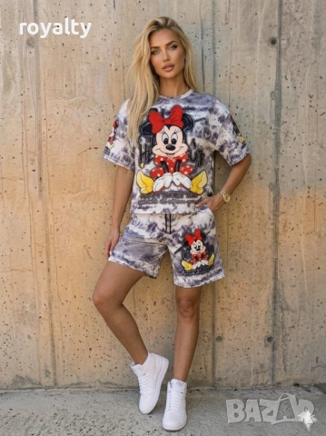 Minnie Mouse Дамски Летен Екип Мини Маус Различни Анимационни Герои , снимка 12 - Спортни екипи - 54266237
