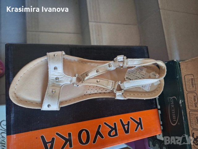 нови сандали естествена кожа , снимка 5 - Сандали - 55145224