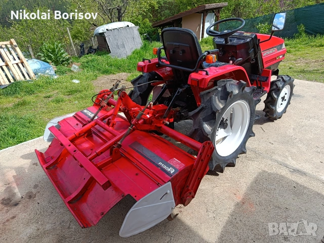 Японски трактор Mitsubishi MT155, снимка 4 - Селскостопанска техника - 54296752