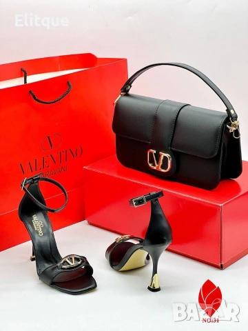 сандали на ток valentino garavani Gucci , снимка 3 - Сандали - 54485151