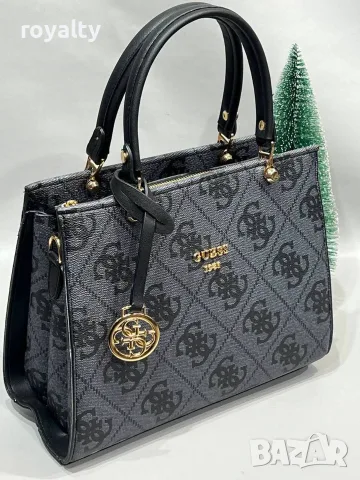 Guess Нова Дамска Кожена Чанта Различни Цветове , снимка 9 - Чанти - 55618219