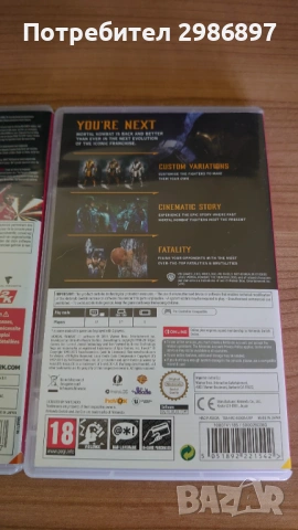 Игри за Nintendo Switch WWE 2018 / NFS / MORTAL COMBAT 11, снимка 6 - Игри за Nintendo - 54634239