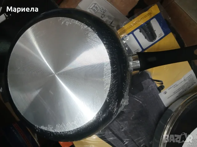 Комплект 2 бр тигани с капаци, снимка 2 - Съдове за готвене - 55654546