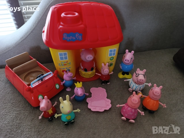 Голям лот оригинални играчки Пепа Пиг Peppa pig , снимка 3 - Фигурки - 54797408
