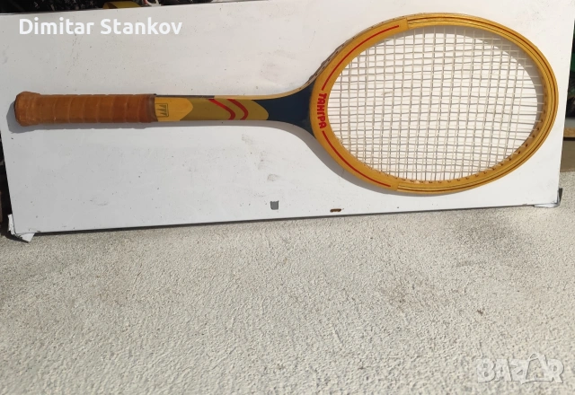 Стара тенис ракета тангра , снимка 2 - Тенис - 54853349