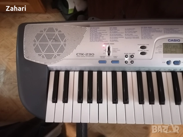 Синтезатор Casio CTK-230, снимка 2 - Синтезатори - 54661131