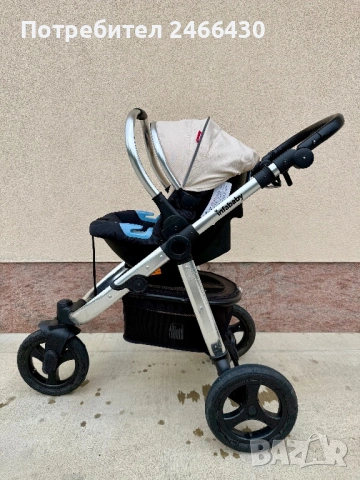 3-in-1 Бебешка/Детска Количка Infababy Англия, снимка 9 - Детски колички - 54486550