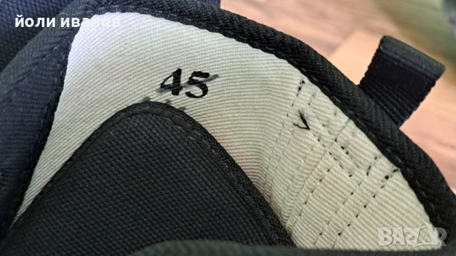 Брезентови високи обувки 45 номер, снимка 2 - Маратонки - 54077857