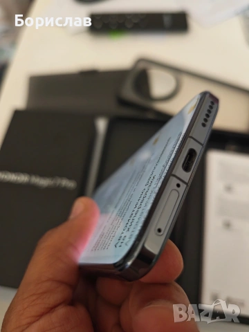 Honor magic 7 pro/12-512/, отличен, комплект. , снимка 7 - Други - 54716841