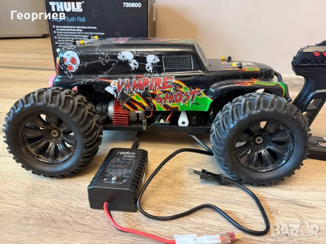 RC количка 4х4 радиоуправляема, снимка 2 - Електрически играчки - 54878376