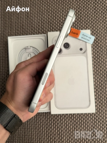 КАТО НОВ! *ЛИЗИНГ* iPhone 17 Pro Max 256Gb Silver ГАРАНЦИЯ, снимка 9 - Apple iPhone - 55463099