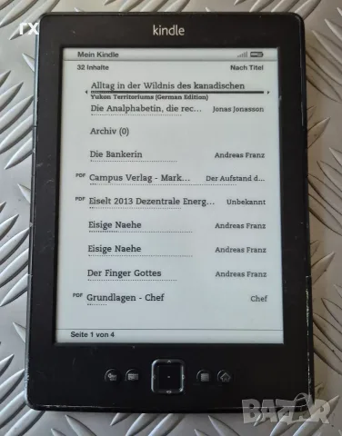електронни четци Amazon Kindle Paperwhite 10-то поколение & Kindle 4 Touch, снимка 4 - Електронни четци - 55667857