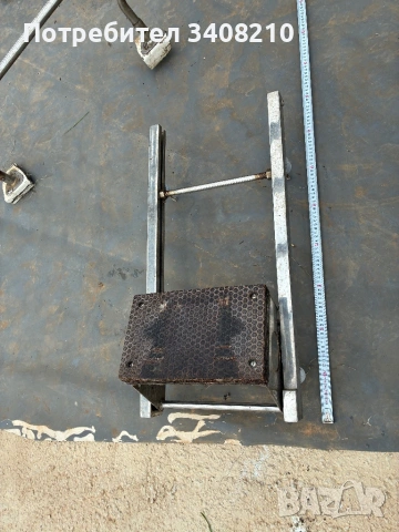 Регулируем транец (стойка) за извънбордов мотор – Масивен Инокс (Швеция), снимка 2 - Водни спортове - 54228582