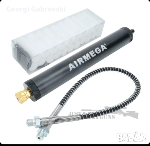 Продавам нов филтър за високо налягане PCP 350 бар Airmega с 2 бързи връзки, маркуч и пълнители, снимка 5 - Оборудване и аксесоари за оръжия - 54391299