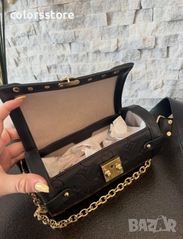 Черна луксозна чанта Louis Vuitton-IM98e, снимка 2 - Чанти - 54553510