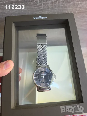 БАРТЕР MeisterSinger Perigraph Automatic 43mm, снимка 5 - Мъжки - 55422908