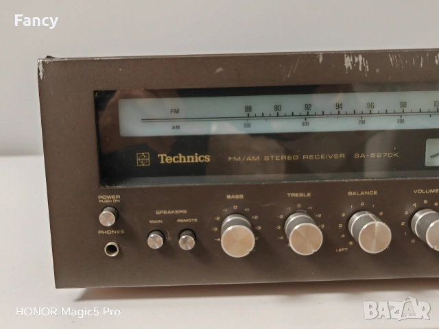 Ресивър Technics SA 5270K, снимка 3 - Ресийвъри, усилватели, смесителни пултове - 54336854