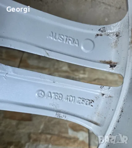 Продавам ОРИГИНАЛНИ Джанти R17 за Мерцедес J7, ET 49 5x112, снимка 6 - Гуми и джанти - 55467992