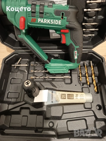 20 V -Акумулаторен перфоратор Parkside / Парксайд , снимка 6 - Перфоратори - 54633432