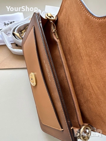 Чанта Coach Tabby 26 CCC02 Кафява , снимка 6 - Чанти - 54061529