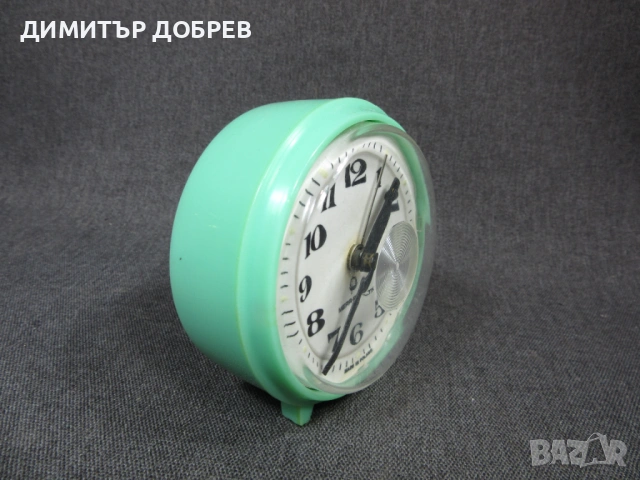 СТАР РЕТРО СОЦ ПОЛСКИ НАСТОЛЕН МЕХАНИЧЕН ЧАСОВНИК БУДИЛНИК MERA POLTIK, снимка 3 - Антикварни и старинни предмети - 54274890