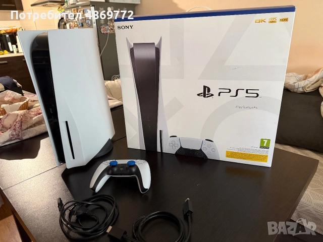 PS5 Disc Edition - като нов, снимка 7 - PlayStation конзоли - 55079009