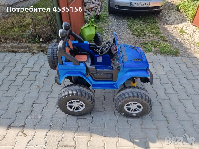 Детски електрически джип, снимка 4 - Електрически играчки - 54540611
