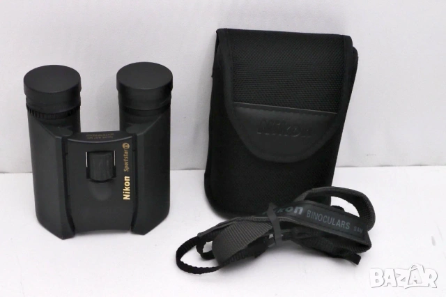 Компактен бинокъл Nikon Sportstar EX 10x25 (Водоустойчив) – Пълен комплект!