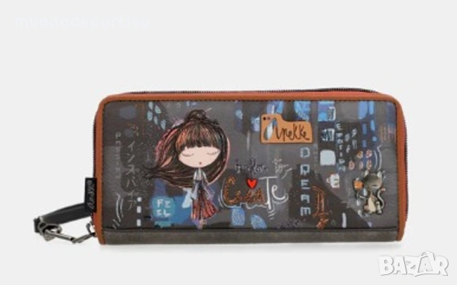 Нов дамски портфейл Anekke / кожено портмоне Анеке - Испания, снимка 10 - Портфейли, портмонета - 53935044