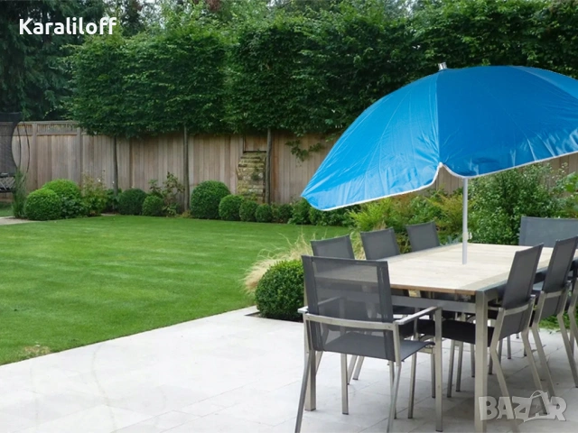 Градински - Плажен Чадър 205см ПРОМОЦИЯ, снимка 2 - Други стоки за дома - 53989934