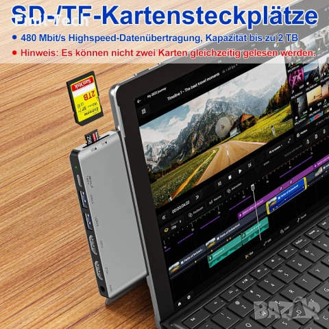 360° конферентна камера PANOCORE + подарък докинг станция за Surface Pro, снимка 10 - HD камери - 54441158