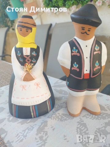 Испанска теракота,ръчна изработка и оцветени от Tagerche Canarias,,,kaнарски занаячий,  20см., снимка 4 - Декорация за дома - 54989364