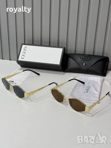 Gucci Нови Дамски Слънчеви Очила Гучи Различни Цветове Кутия Калъф , снимка 3 - Слънчеви и диоптрични очила - 55339449